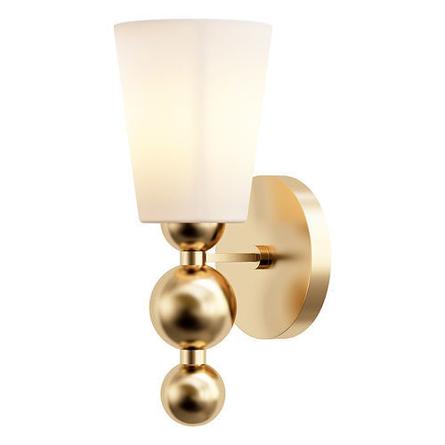 bra-hinkley-hk-zelda1-vs light wall sconce in gold 3D model