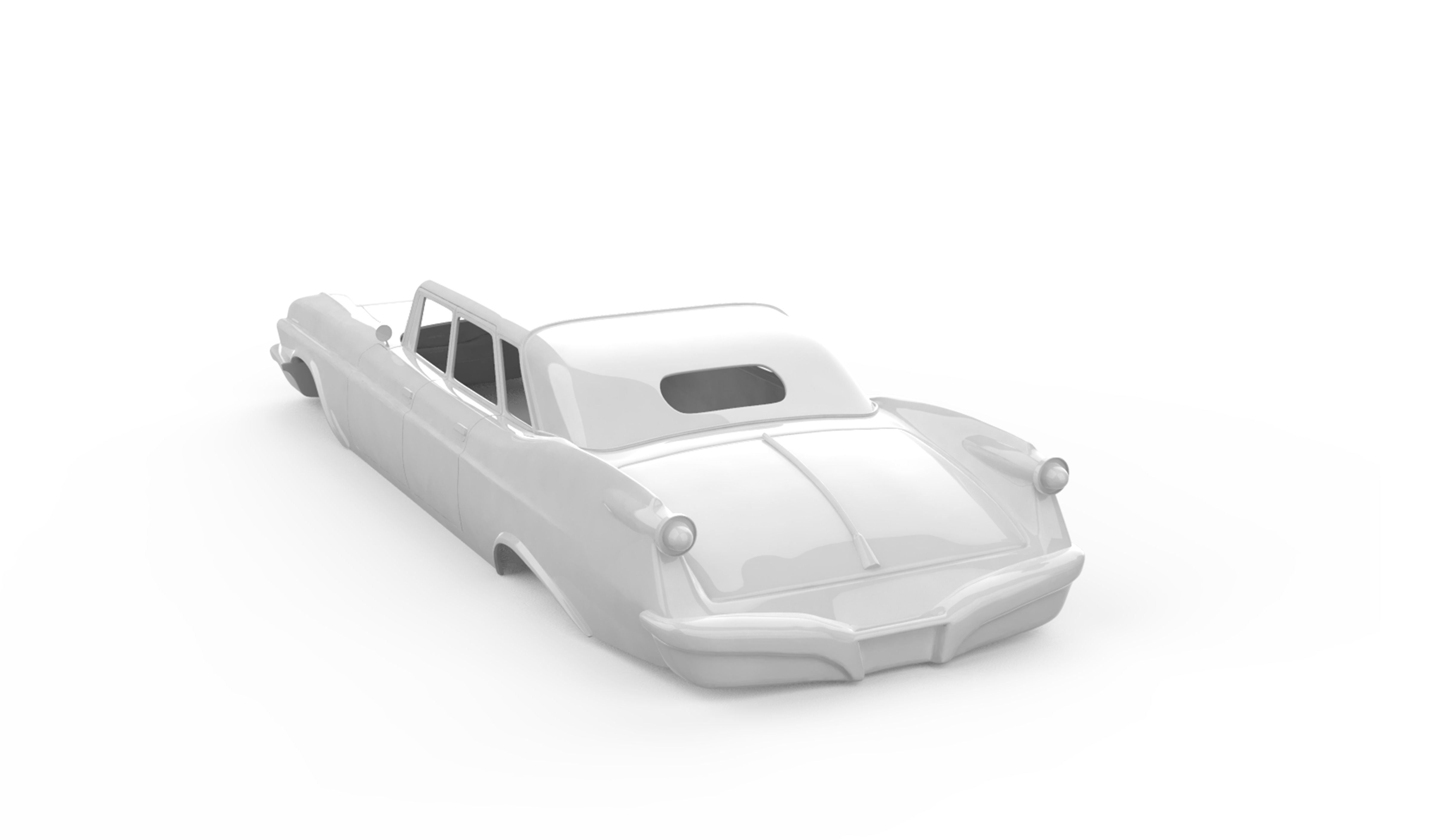 chrysler imperial ghia limousine 1958 3D print model_9