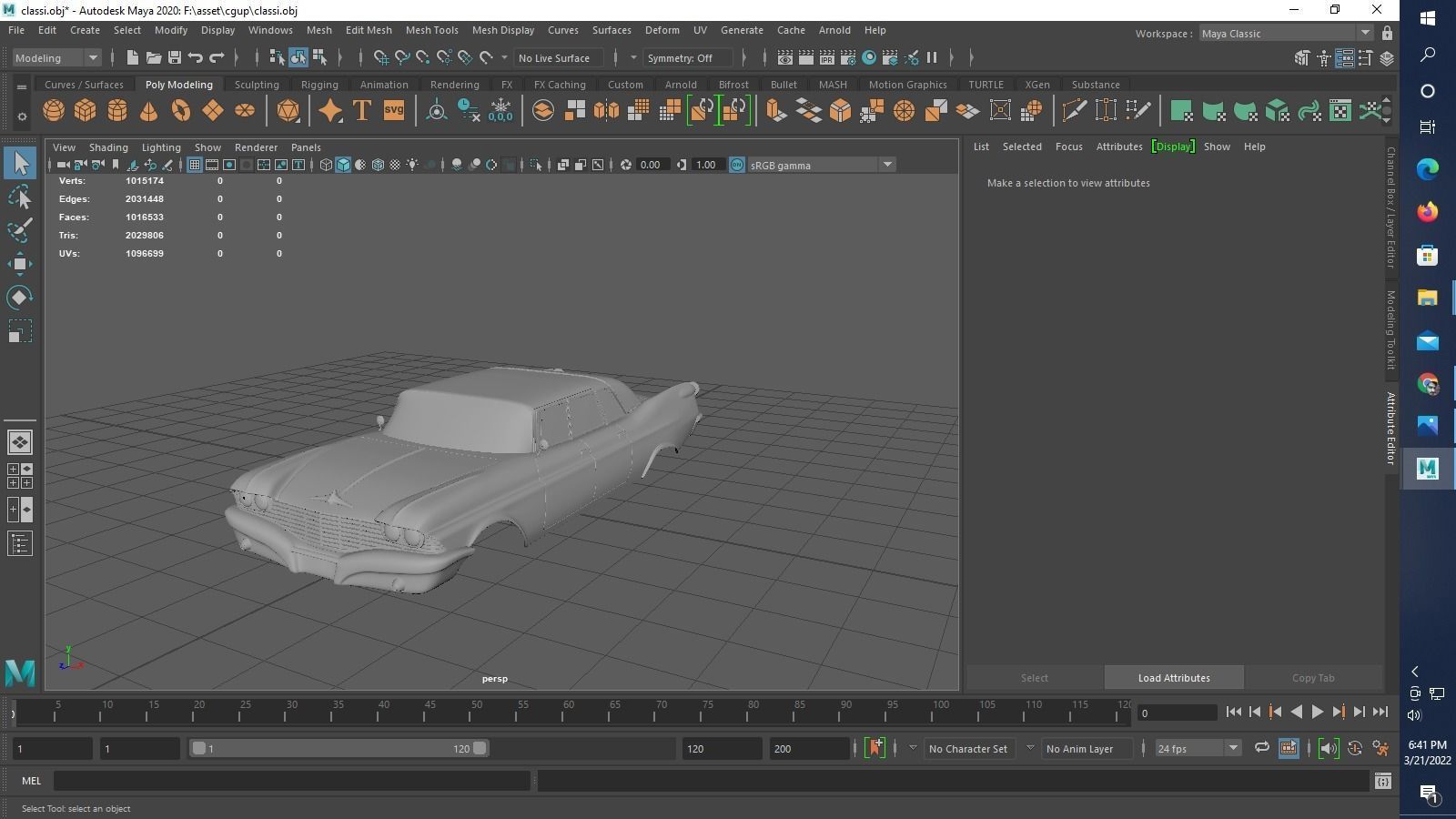 chrysler imperial ghia limousine 1958 3D print model_11