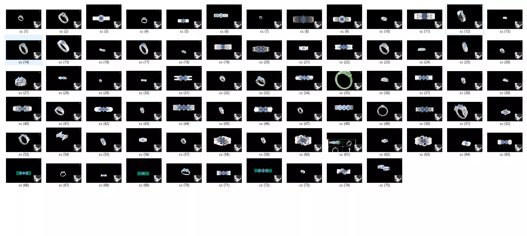 ring close 3D print model