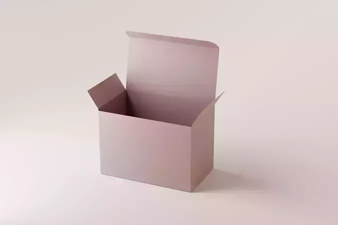 Pckaging or Shipping Box 3D model