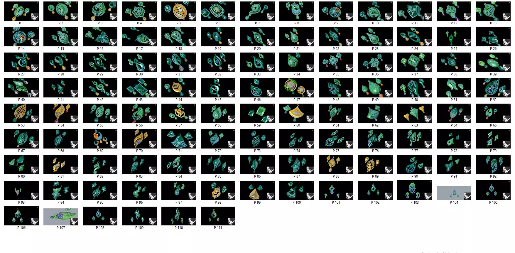 panden stone 3D print model_0