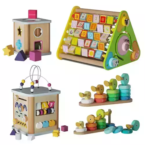 Developmental Toys 01 3D model