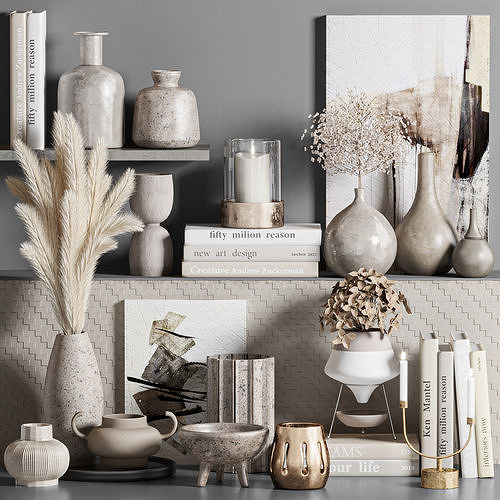 decorative set34 3D model