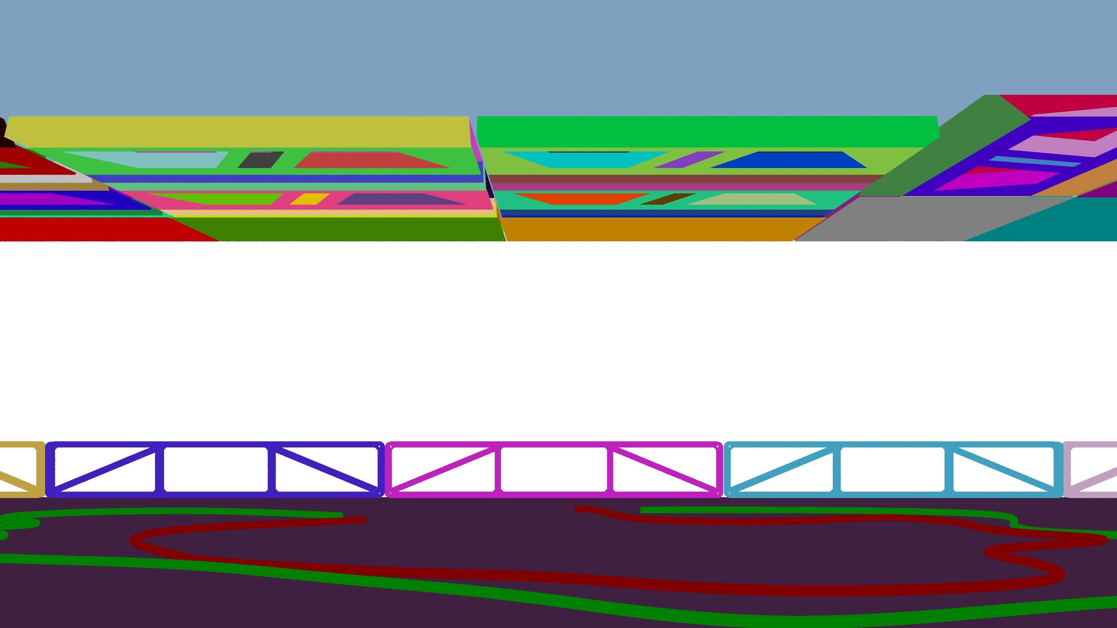 Cyberpunk City 3D model_6