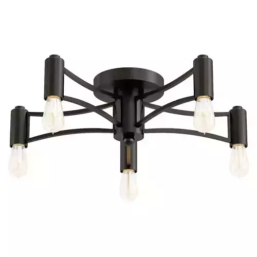 Favourite-Tropfen-1523-5U five light ceiling fixture