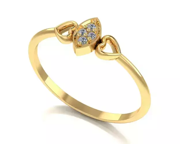 Fashion Heart Ring 