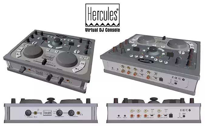 Hercules MK2 DJ Console Bryce 7 Model 3D model