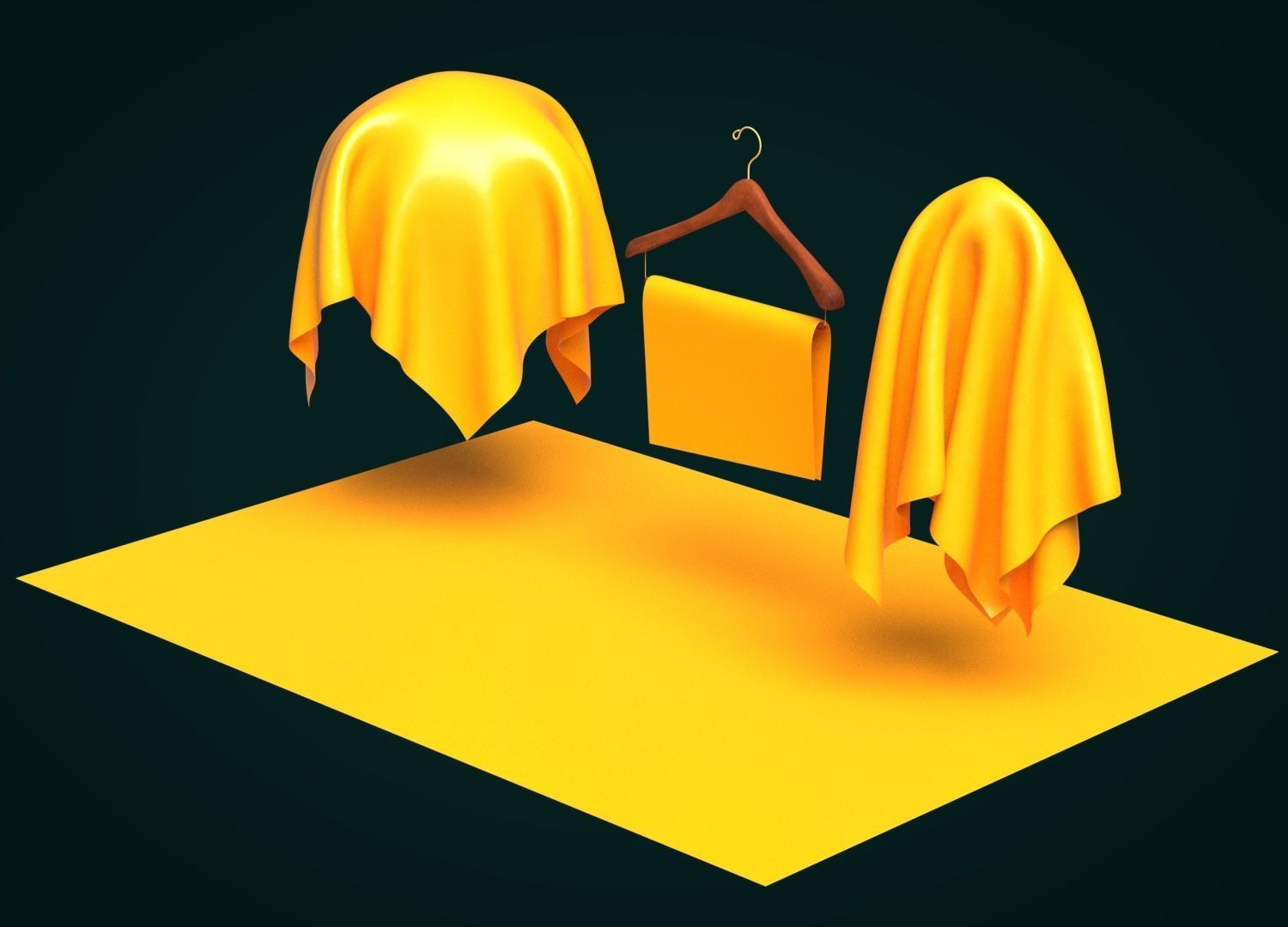 Full Grain Leather 3D model_5