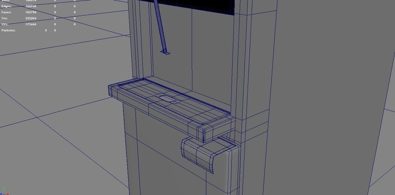 Milkshake machine 3D model_4