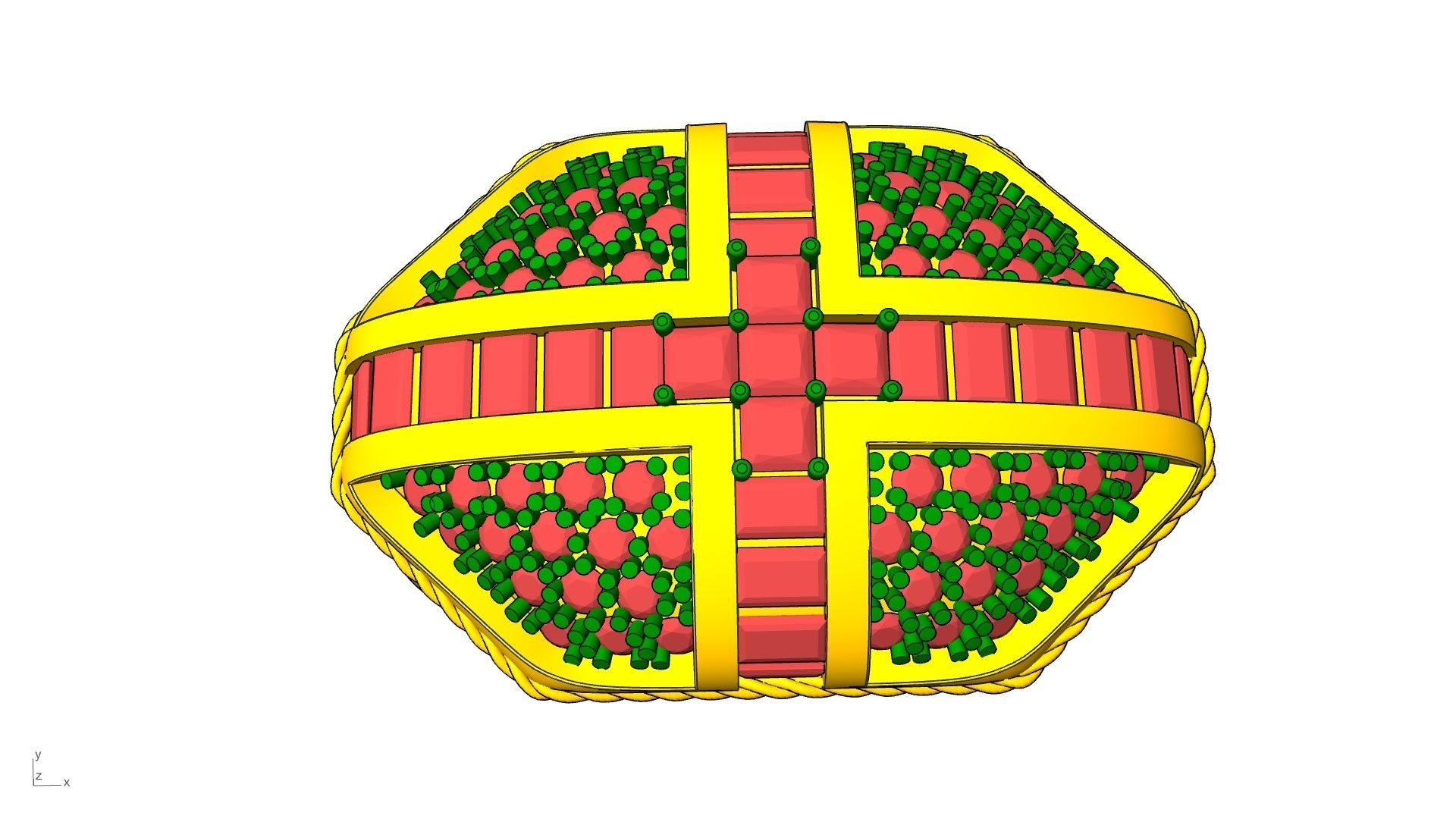 roayl crown ring stl verified  3D print model_10