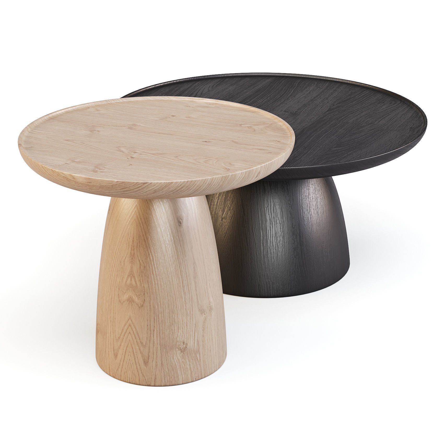 Javorina Hrib - Coffee and Side Table 3D model_3
