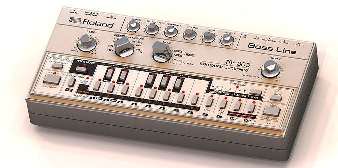 Roland 303 Bryce 7 model 3D model