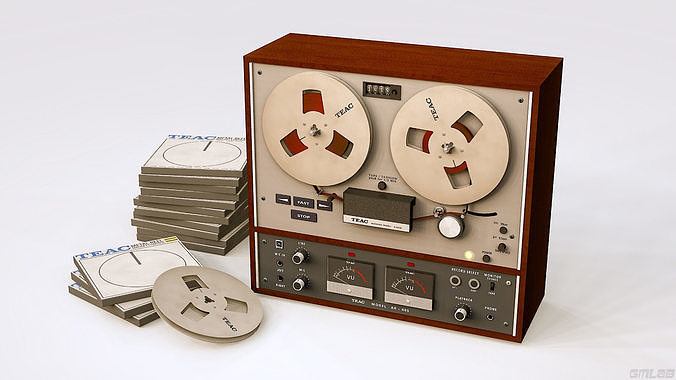 TEAC AR-40S Tape Recorder Bryce 7 model 3D model