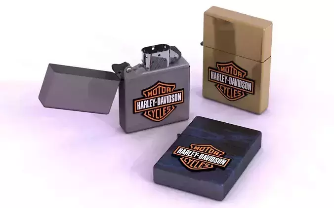 Zippo Bryce 7 Model 3D model