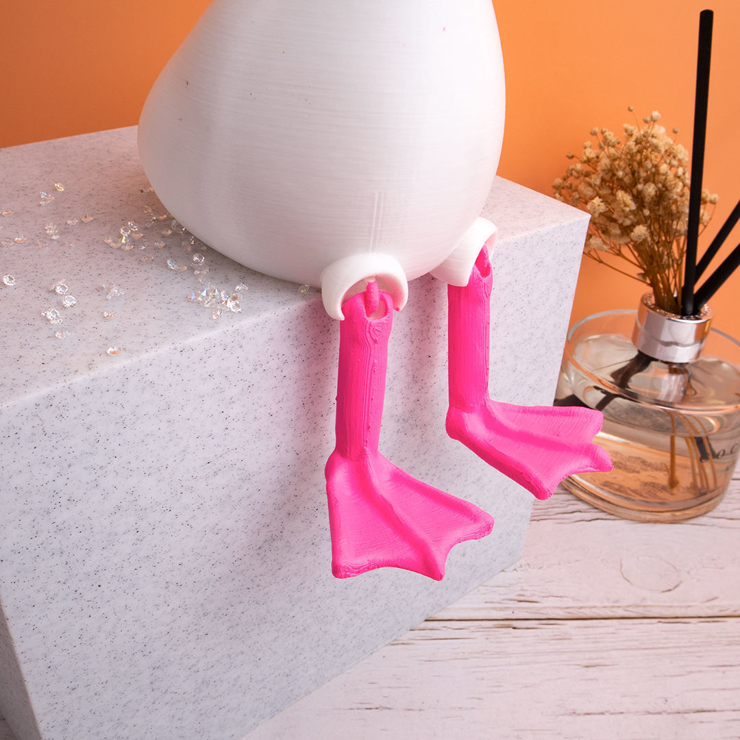 Sitting Duck - 3d print - No support 3D print model_3