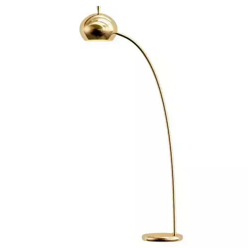 baret floor lamp in gold