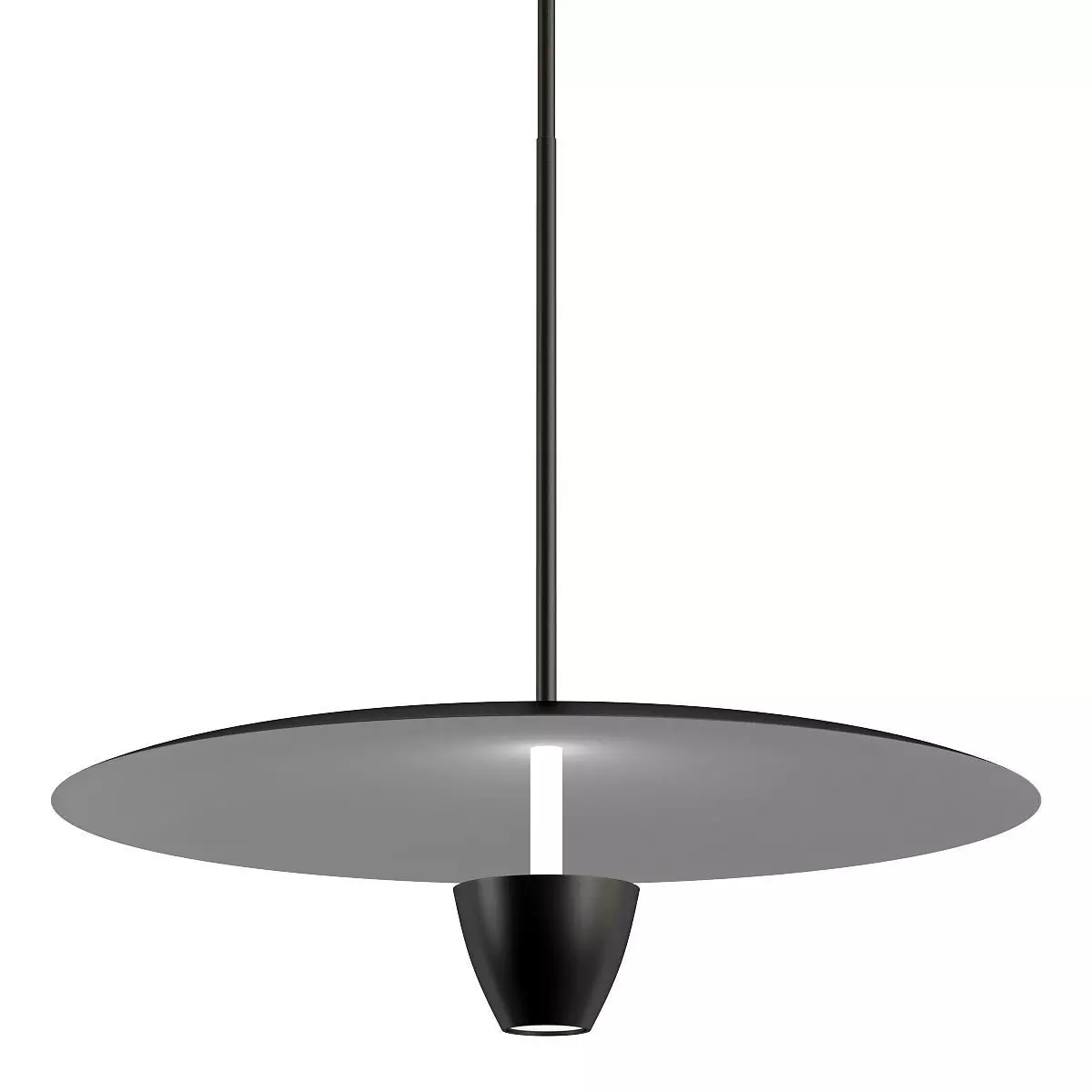 reflect pendant light with shade 3D model_0