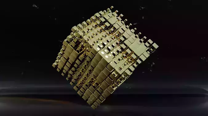 bland loop animation 3D model