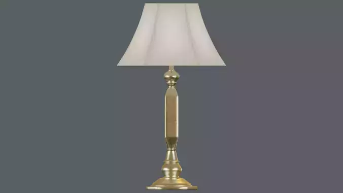 Vintage Brass Table Lamp