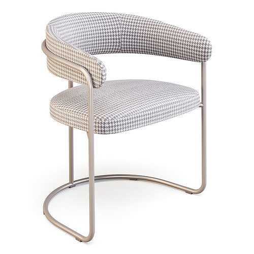 Plus Halle Opus - Dining Chair 3D model