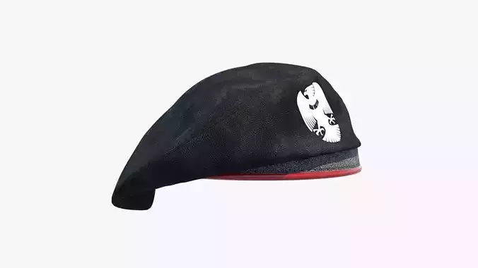 Beret 3D model
