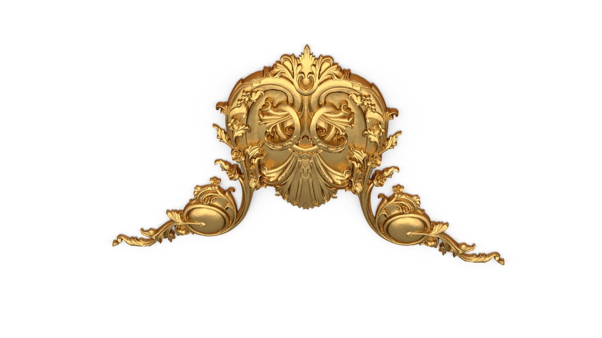 Classic decor ornament 175 3D print model_4