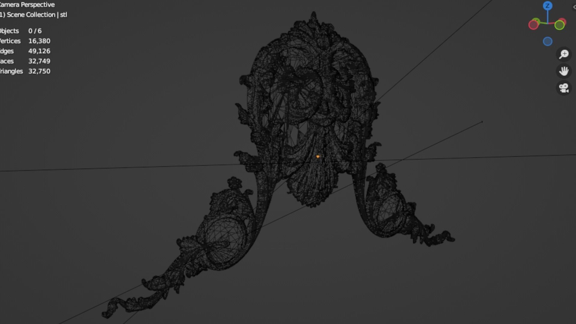 Classic decor ornament 175 3D print model_7