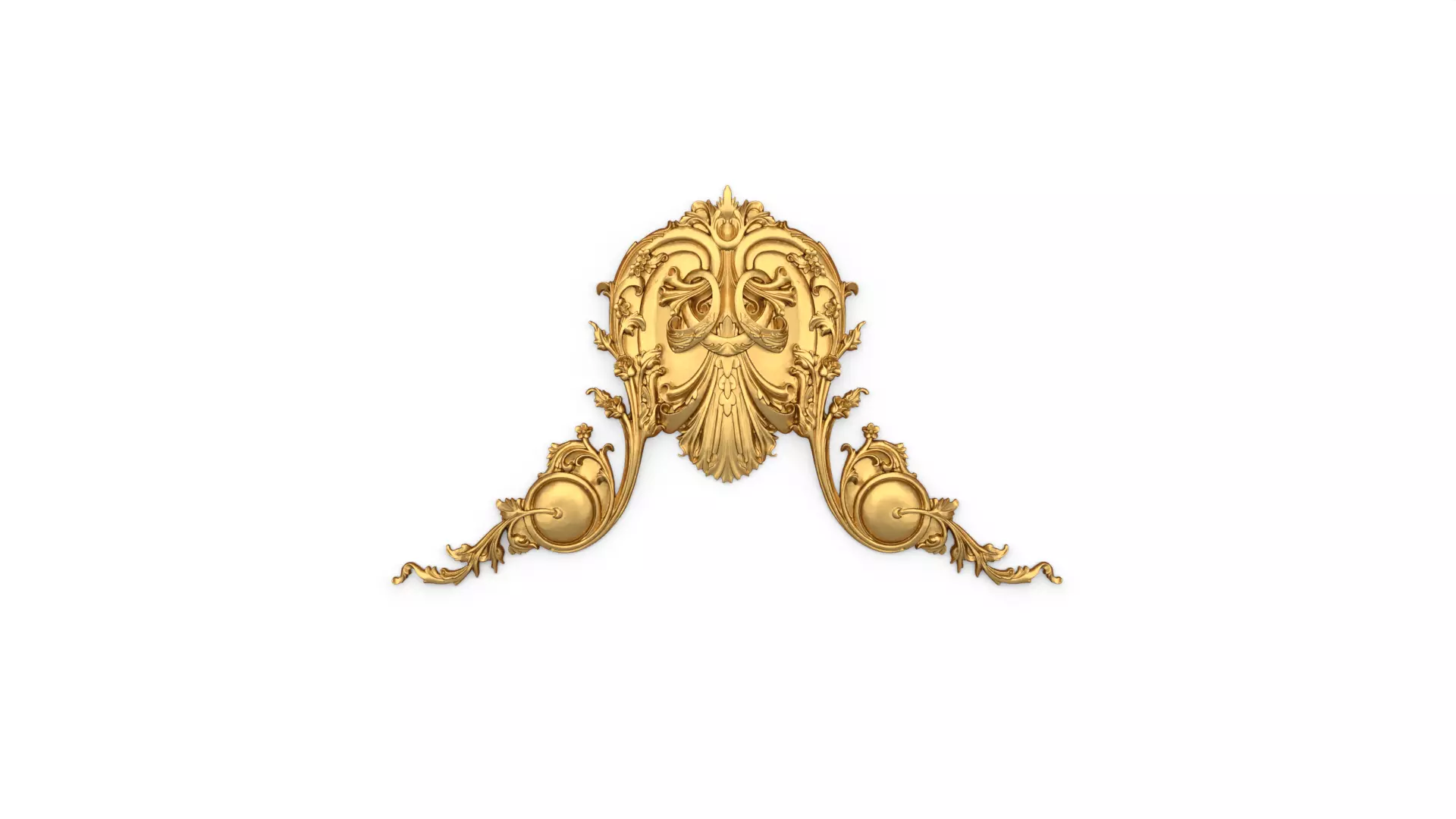 Classic decor ornament 175 3D print model_0