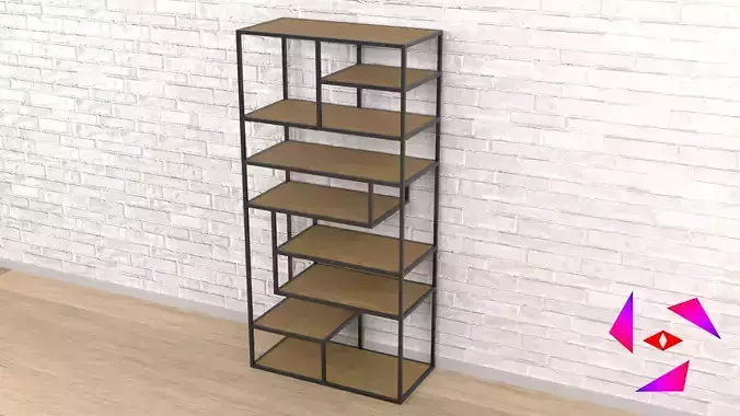 Floor shelf