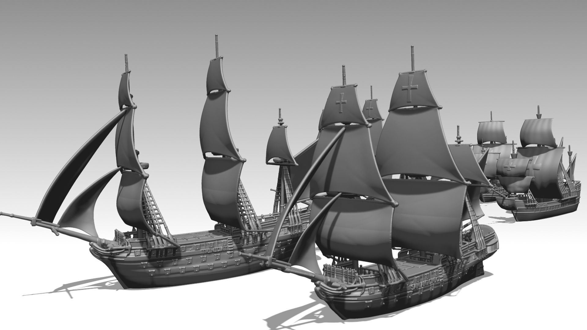 Magellan expedition 3D print model_5