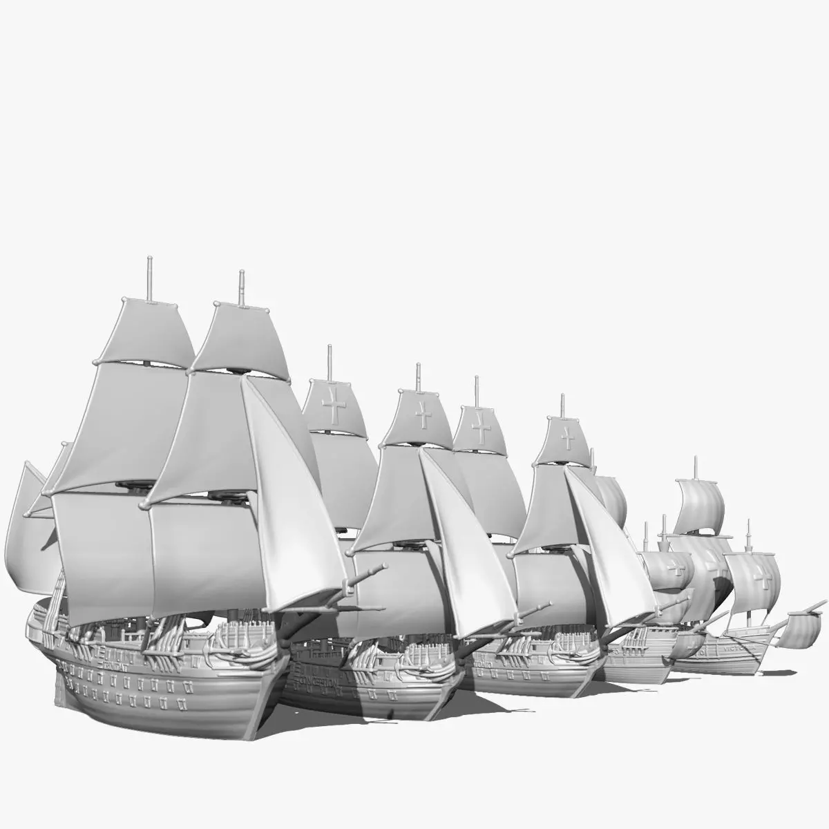 Magellan expedition 3D print model_0