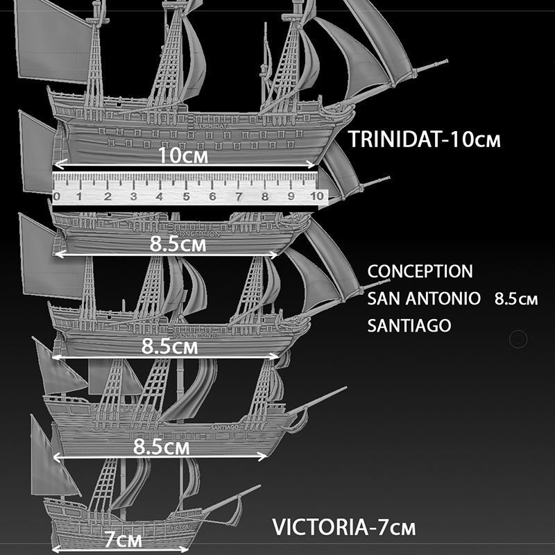 Magellan expedition 3D print model_7