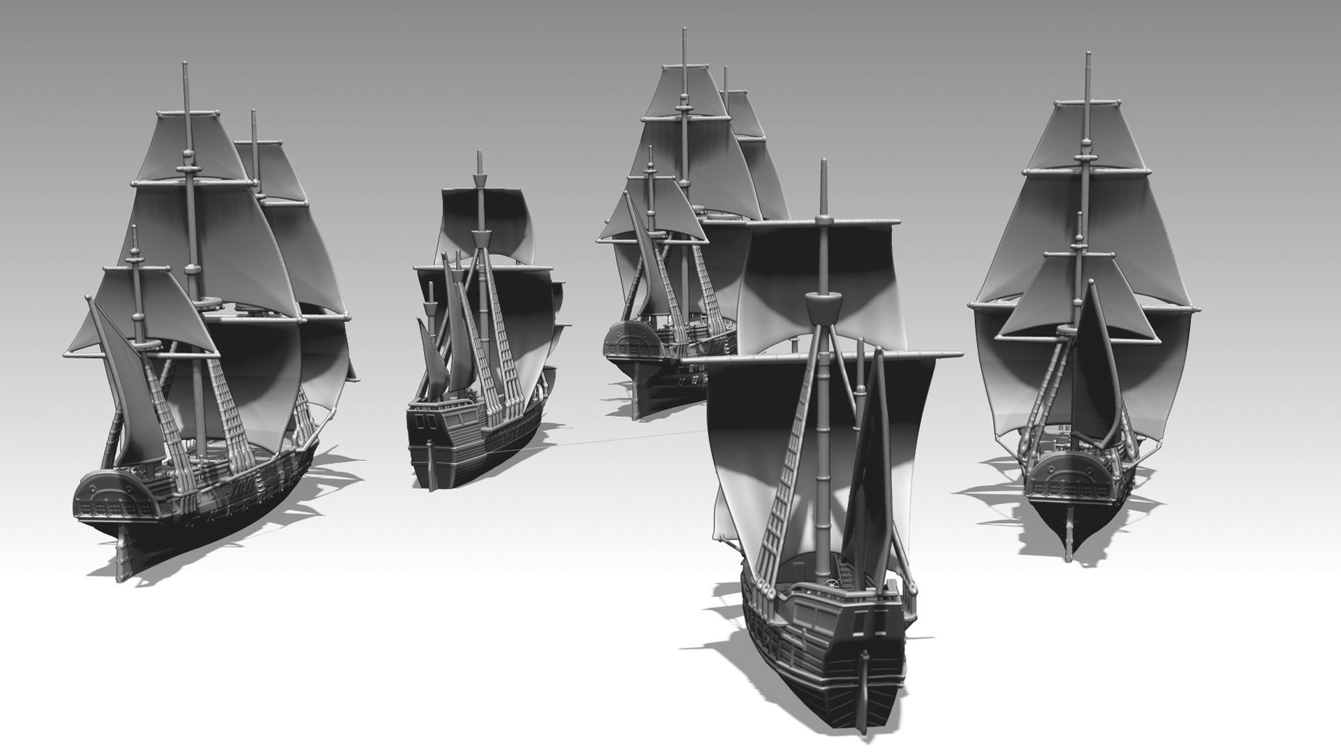 Magellan expedition 3D print model_1