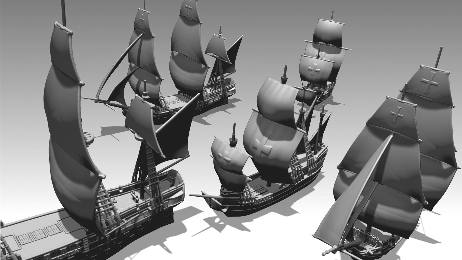 Magellan expedition 3D print model_2