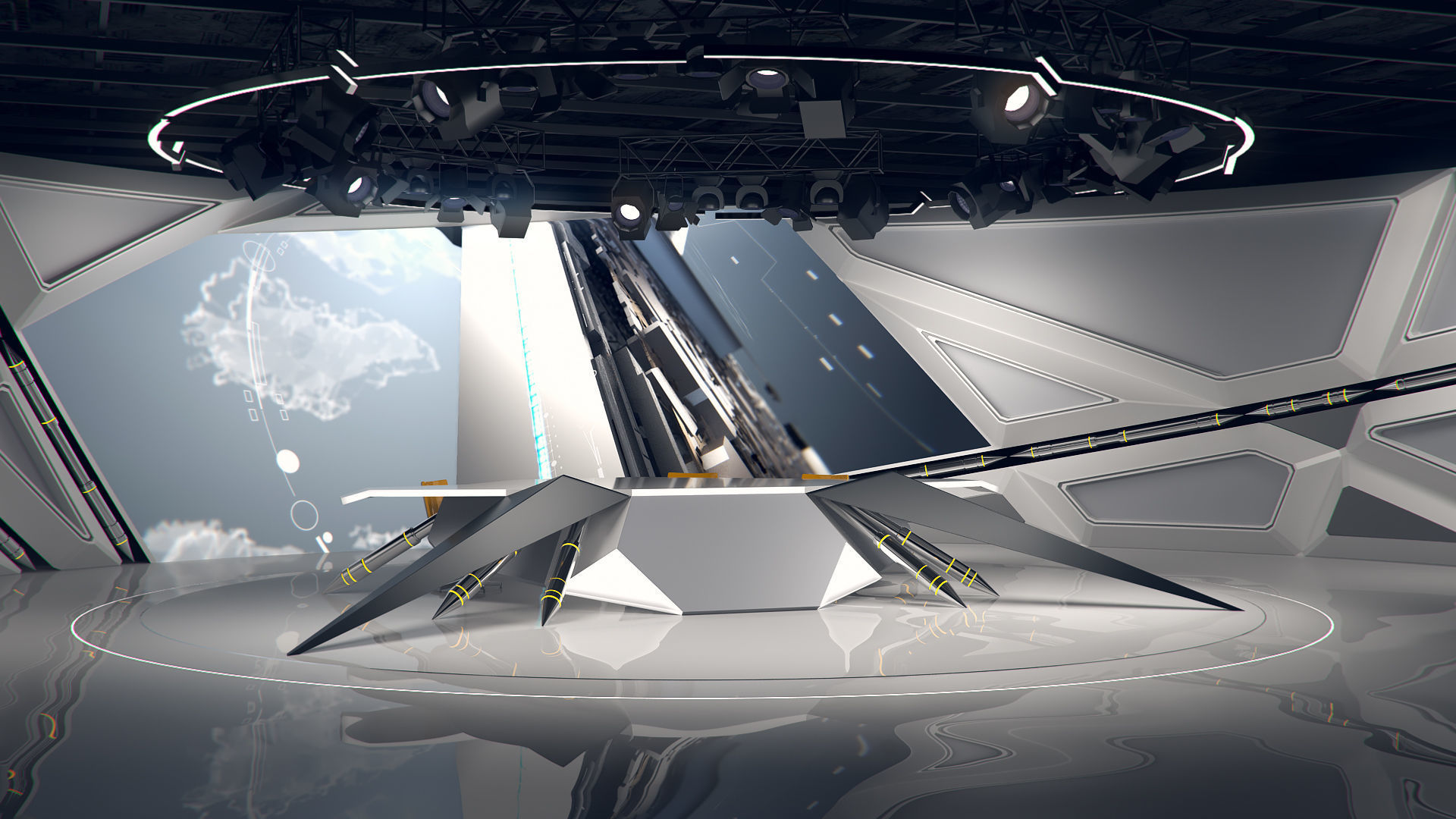 Virtual Studio 30 PBR Low-poly 3D model_1