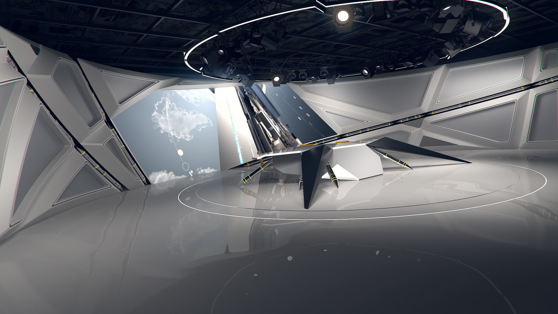 Virtual Studio 30 PBR Low-poly 3D model_7