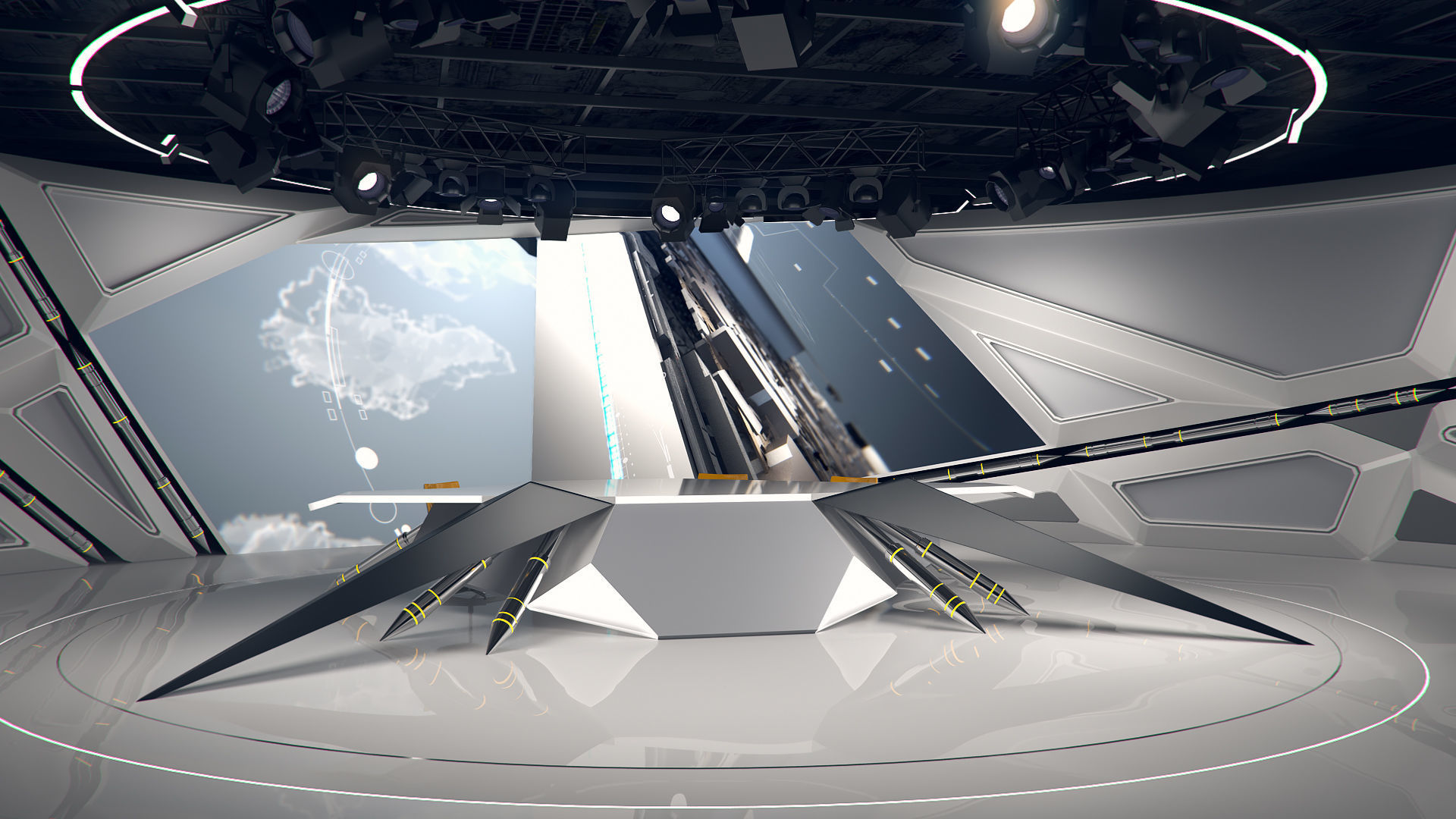 Virtual Studio 30 PBR Low-poly 3D model_3