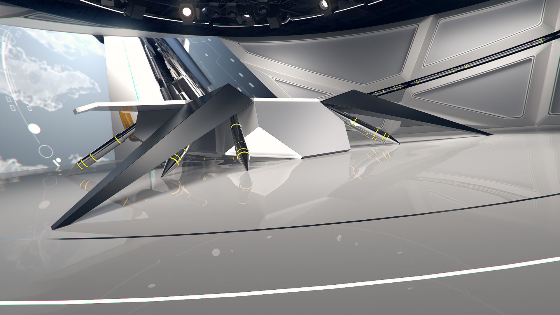 Virtual Studio 30 PBR Low-poly 3D model_8