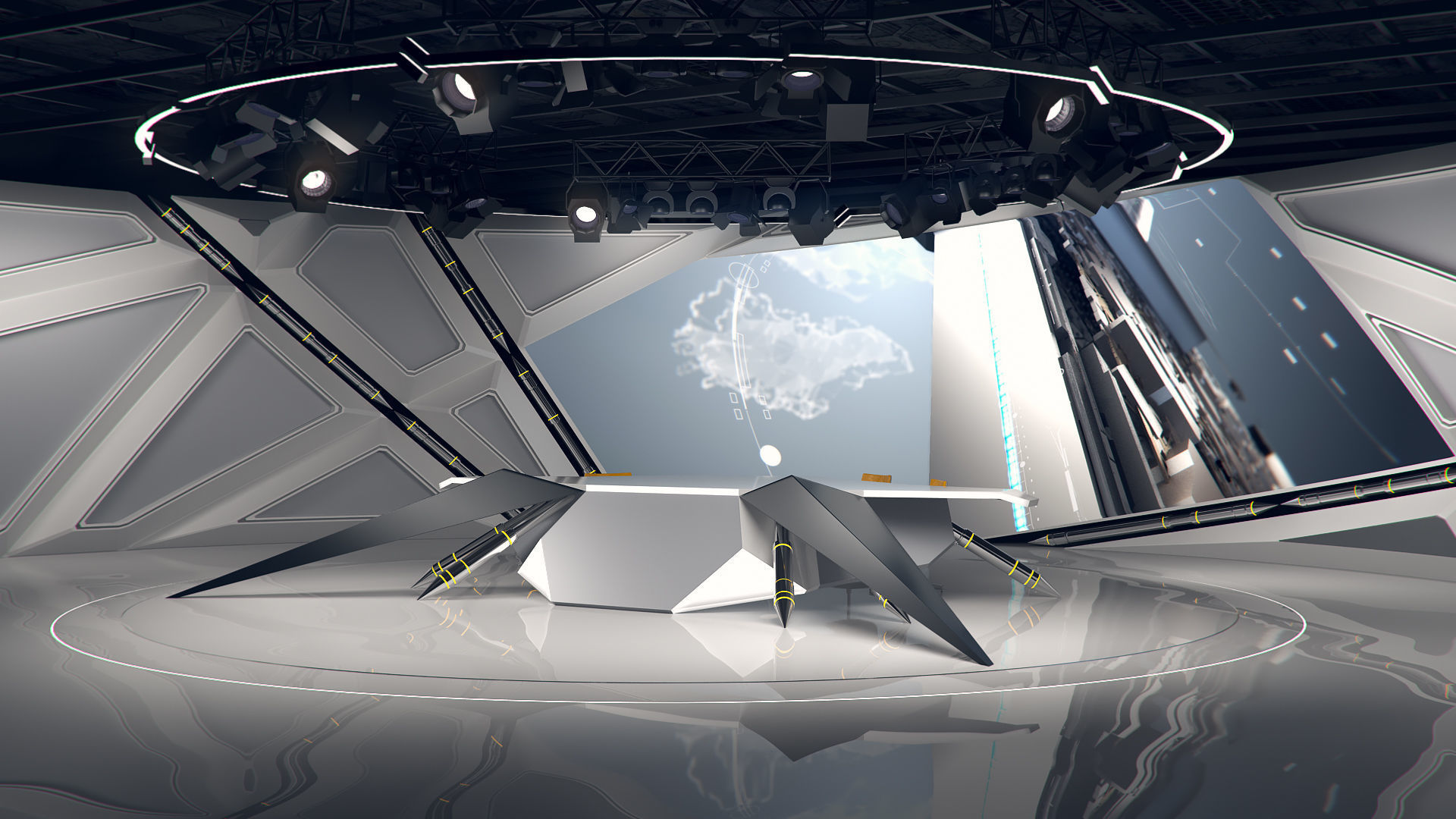 Virtual Studio 30 PBR Low-poly 3D model_2