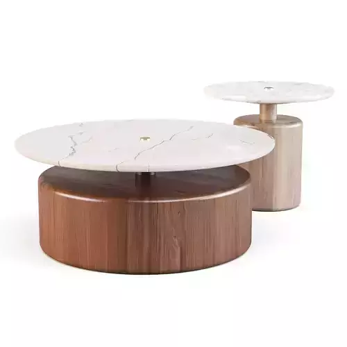 Burke Decor Studio Rondell - Coffee and Side Table