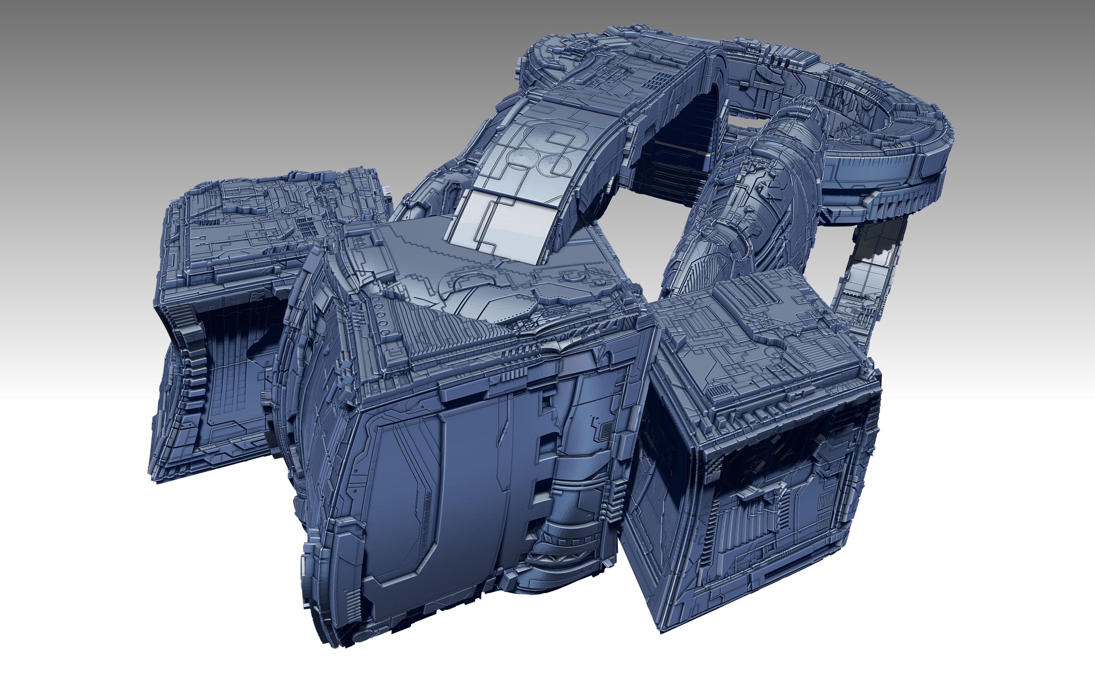 space equipment node 00140 3D model_16