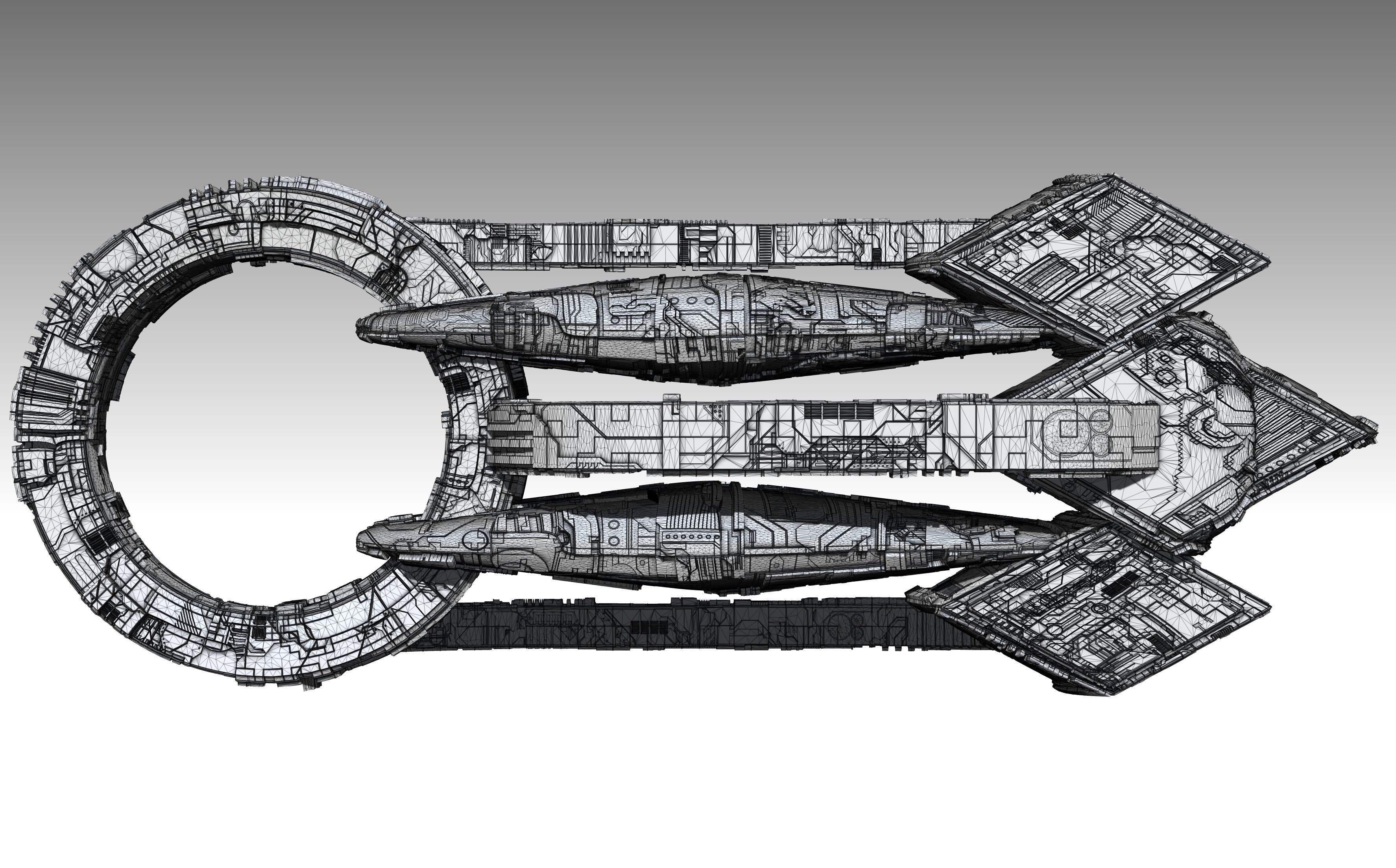 space equipment node 00140 3D model_5