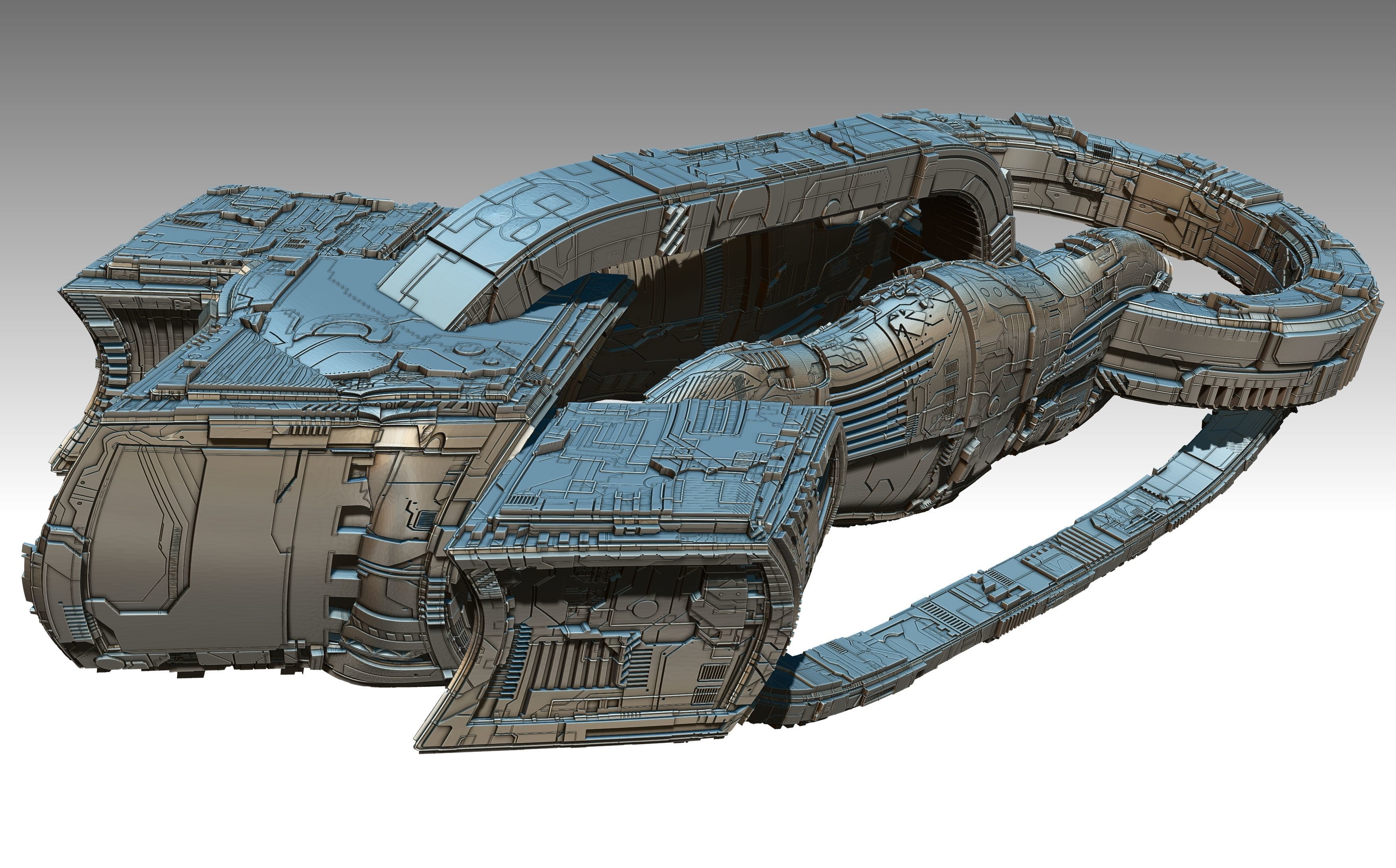 space equipment node 00140 3D model_9