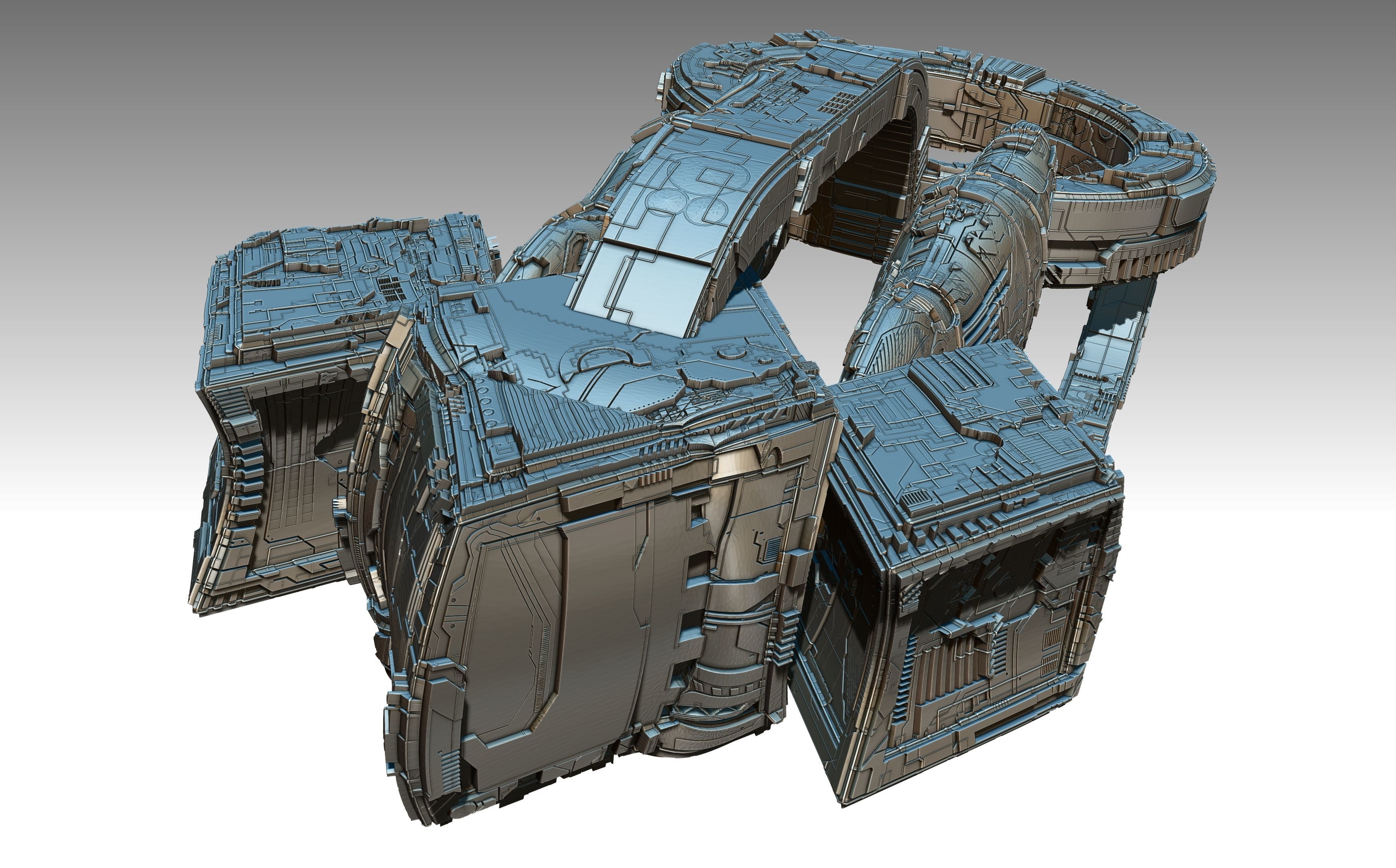 space equipment node 00140 3D model_15