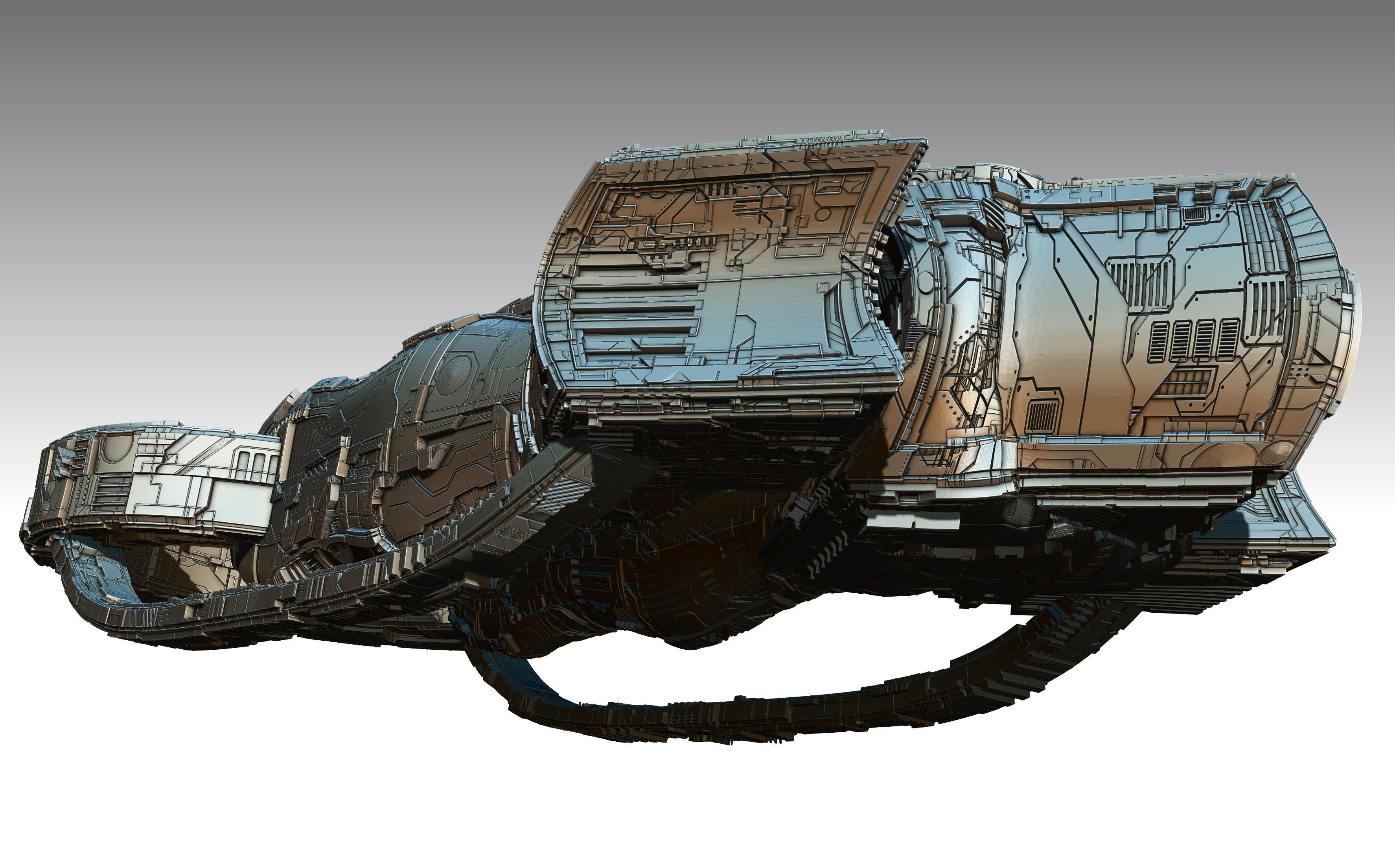 space equipment node 00140 3D model_12