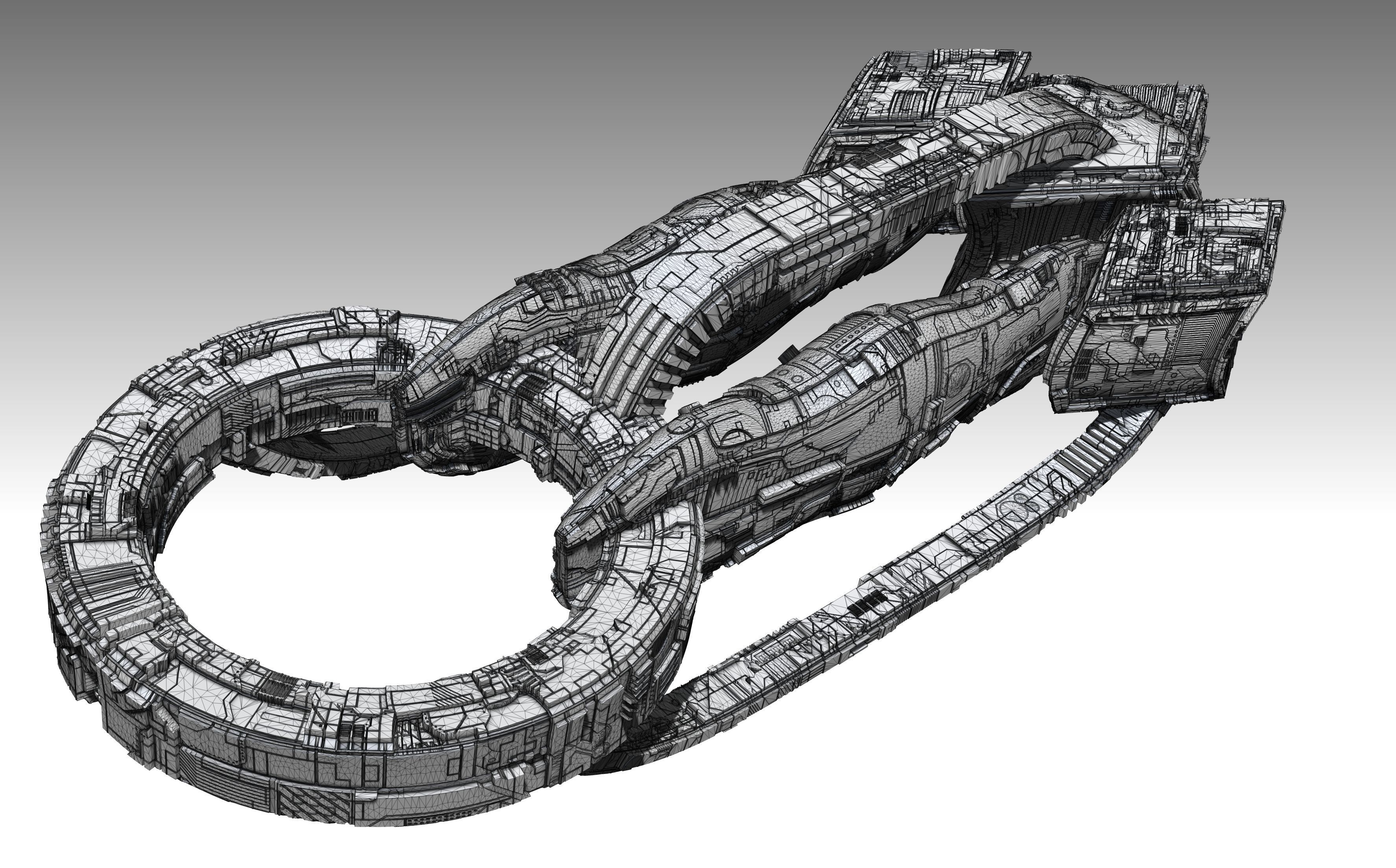 space equipment node 00140 3D model_2