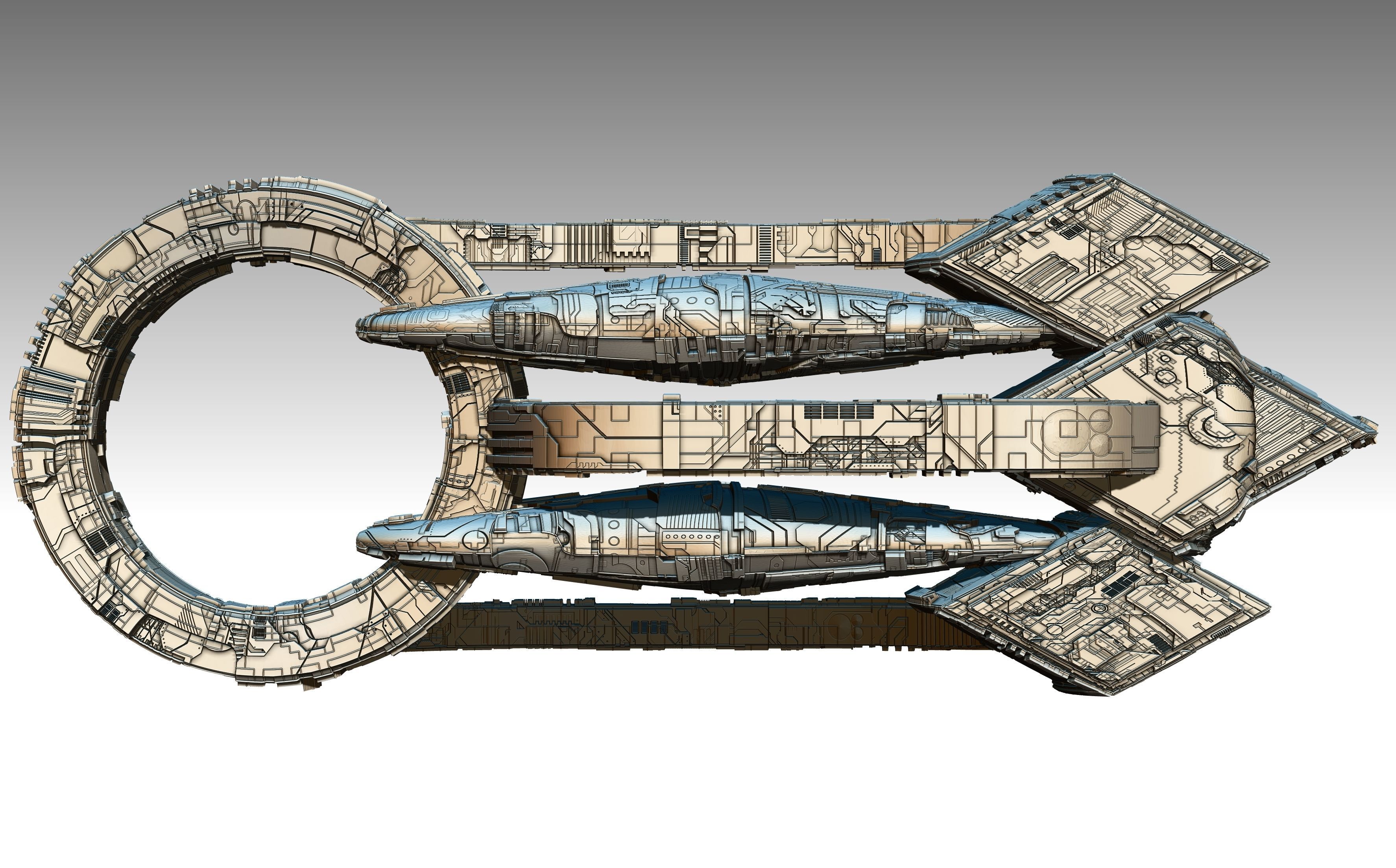 space equipment node 00140 3D model_3