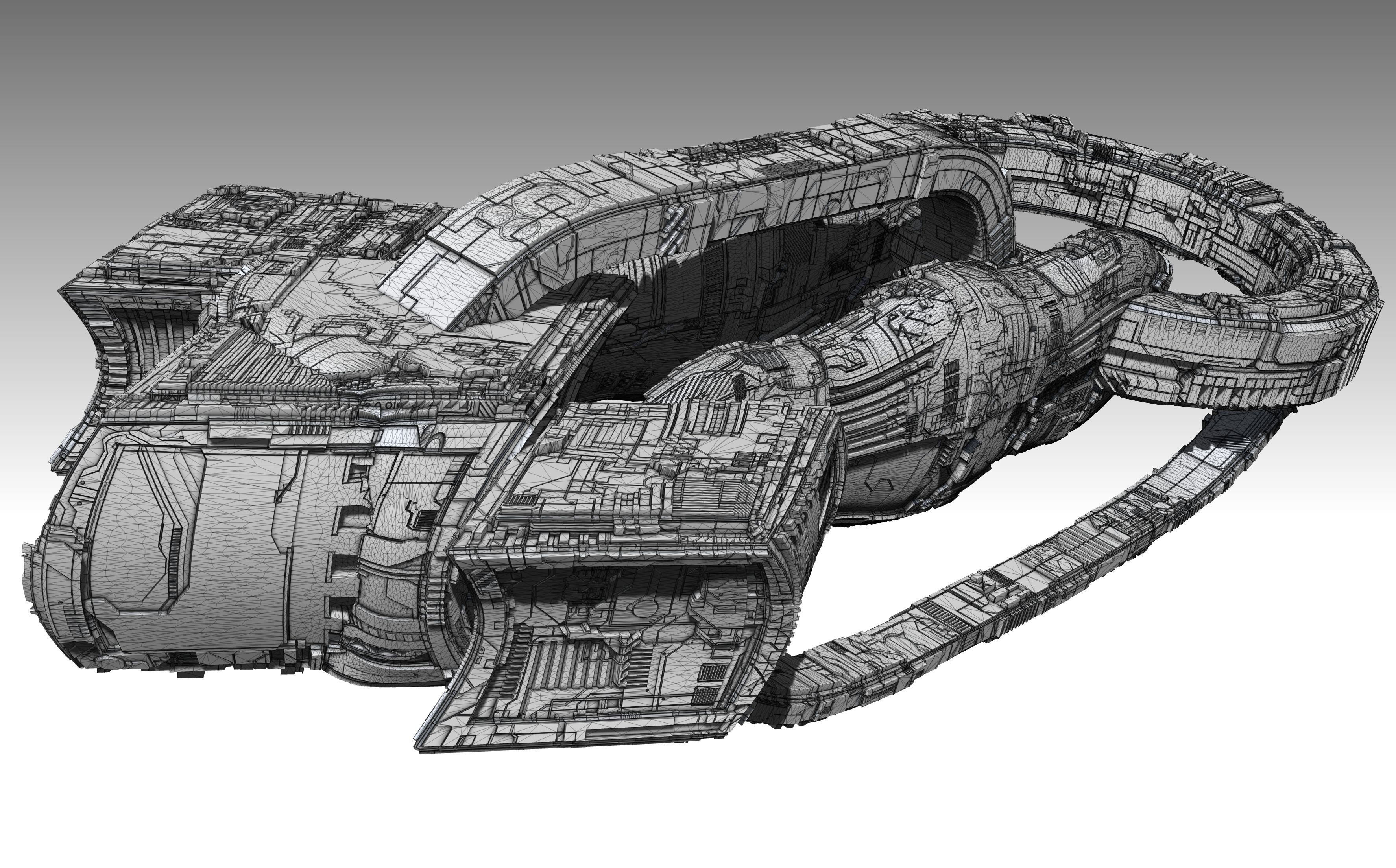 space equipment node 00140 3D model_11