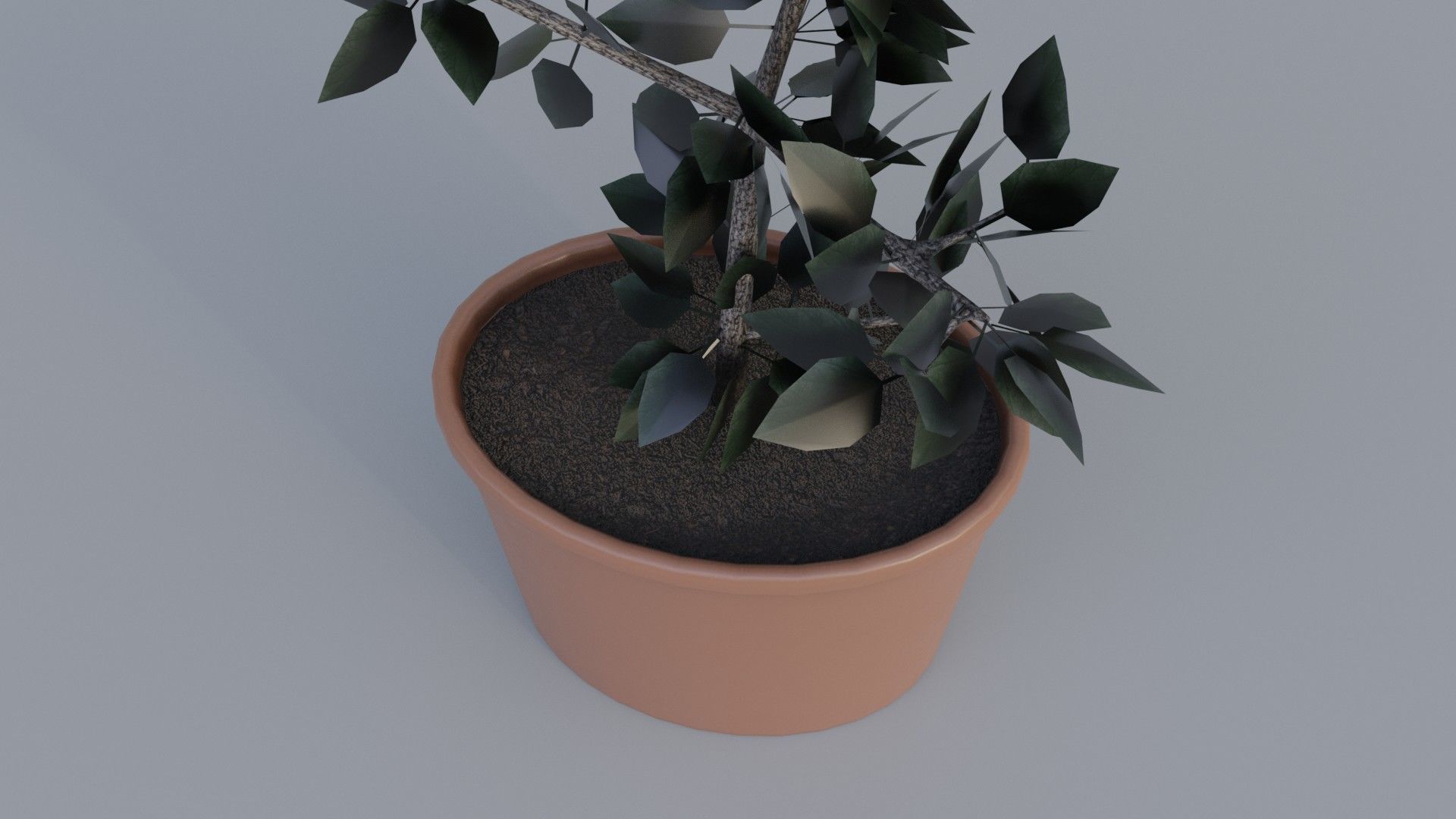 Flower Pot A1 3D model_1